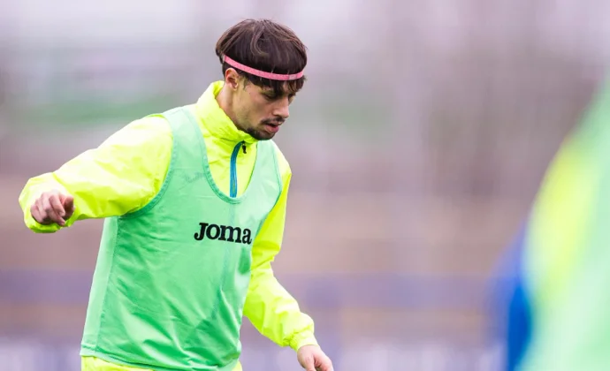 Birmancevic, principal novedad en el entrenamiento de este miércoles