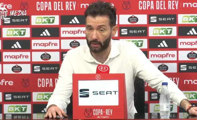 Corberán lamenta la eliminación y habla de Javi Guerra, Foulquier, Ramazani, Danjuma, Rioja y Sadiq