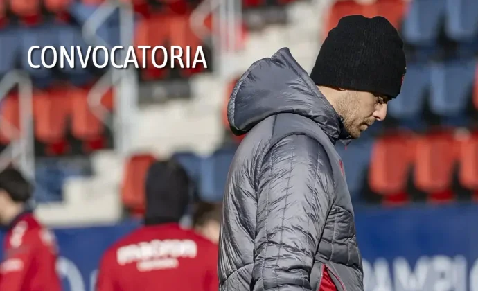 Lista para viajar a Vigo sin Moncayola ni el sancionado Torró