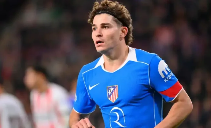 Julián Alvarez no tuvo minutos en la Cartuja por una gastroenteritis