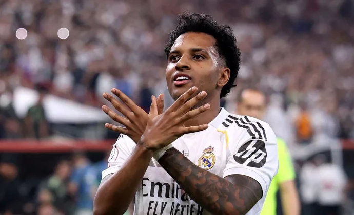 Rodrygo sufre una sobrecarga muscular y mañana se tomará una decisión