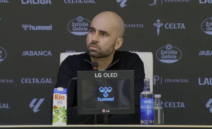 Giráldez queda satisfecho con el juego del equipo, analiza el planteamiento y destaca la cantera