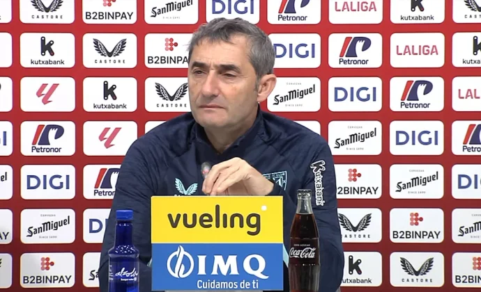 Valverde, sobre Vivian, Berenguer, Monreal, Yeray, Nico Williams, Jauregizar y el Levante