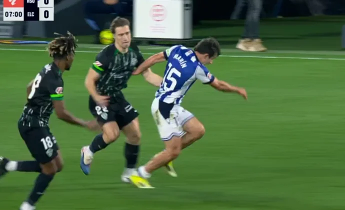 Affengruber ve la quinta amarilla y se perderá la visita de Osasuna