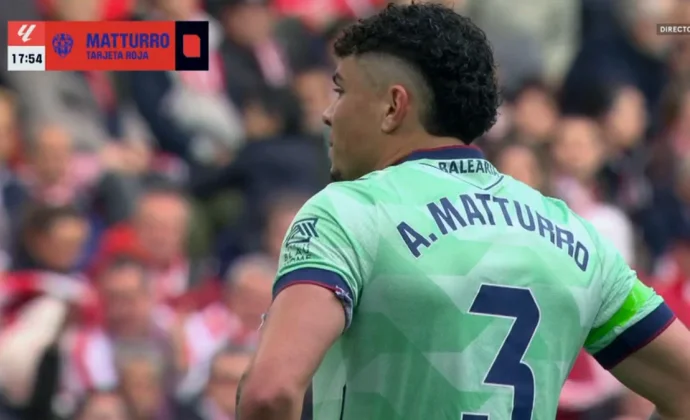 Matturro deja a su equipo con diez y no estará contra el Valencia