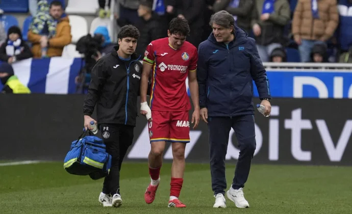 Las pruebas a Mario Martín confirman un fuerte esguince