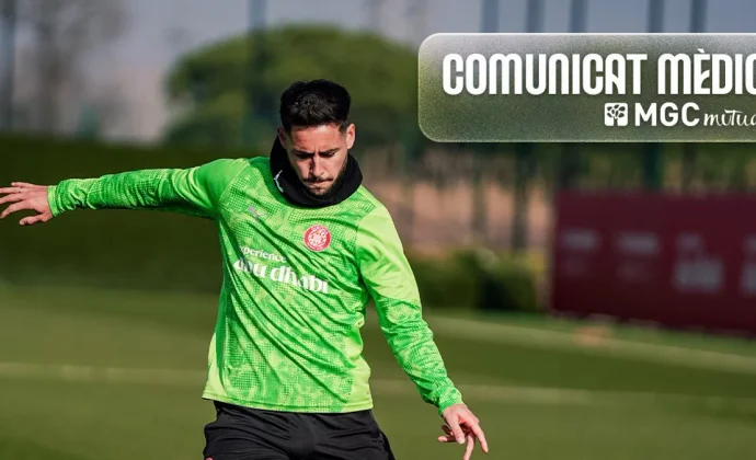 El Girona hace oficial el alcance de la lesión de Álex Moreno