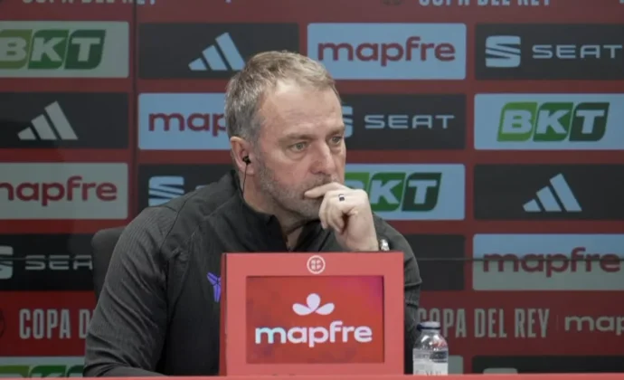 Flick habla de Raphinha, Araujo, Koundé, Yamal y el Atlético