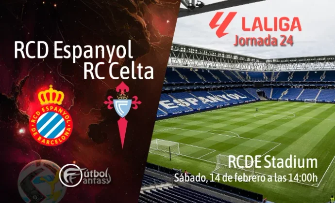 Alineaciones probables y previa fantasy del Espanyol - Celta