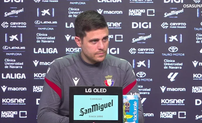 Lisci, sobre Kike Barja, Moncayola, Boyomo, Budimir, Torró, Rafa Mir, Oroz, Rubén García, Víctor Muñoz y Osasuna