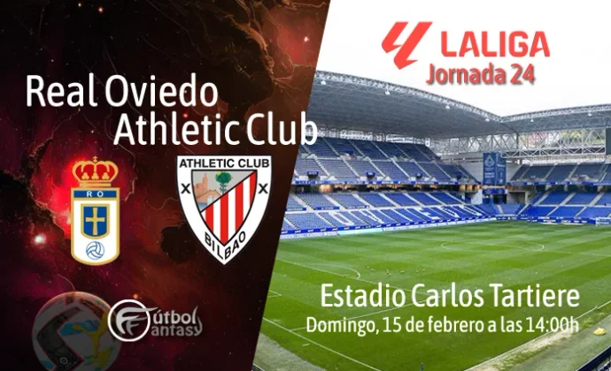Posibles alineaciones y previa fantasy del Real Oviedo - Athletic