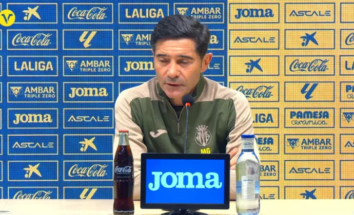 Marcelino habla de Gerard, Mikautadze, Thomas, Moleiro, Parejo y esconde dos dudas por fiebre