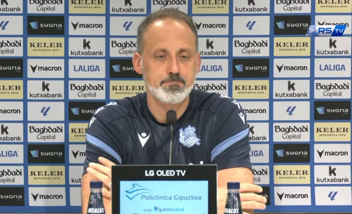 Matarazzo confirma a Guedes y habla de Zubeldia, Caleta-Car, Marín, Sergio Gómez, Wesley, Zakharyan, Barrene, Kubo y Sucic