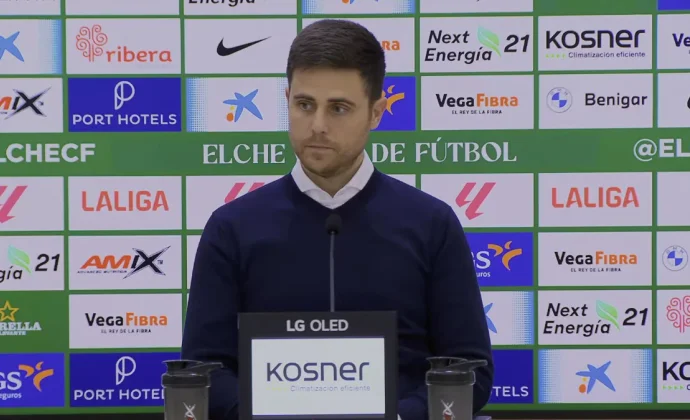 Lisci reconoce que el Elche merecía ganar y destaca la actuación de Herrera