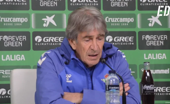 Pellegrini, sobre Cucho, Chimy, Bellerín, Bakambu, Amrabat, Antony y los apercibidos