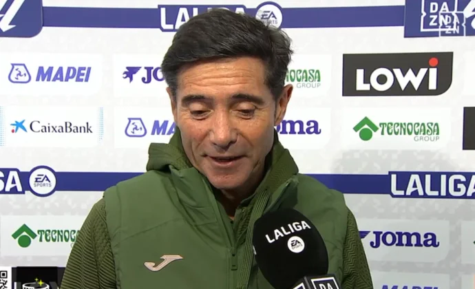 Marcelino habla de Hugo López y Moleiro antes de enfrentarse al Getafe
