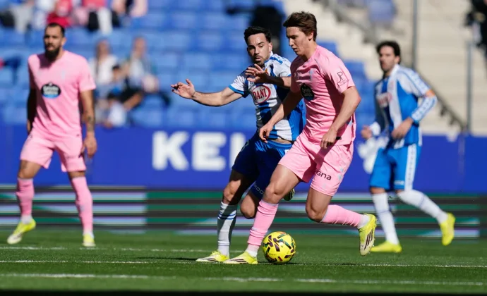 Jornada 24: Espanyol 2-2 Celta. Estadísticas y puntos fantasy