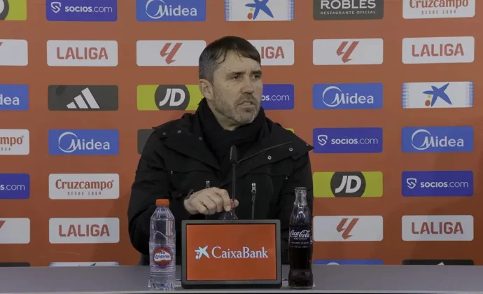 Coudet analiza el empate, el mal primer tiempo y los cambios en el segundo