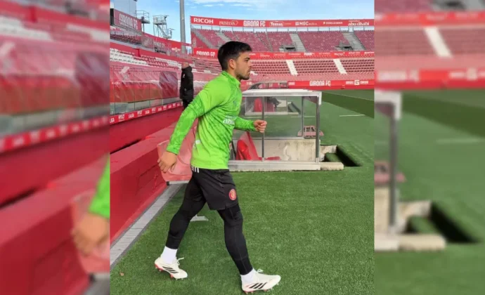 Beltrán y Ounahi completan la sesión del domingo previa al partido