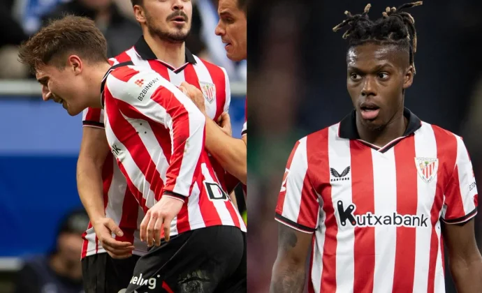 Parte médico oficial de Nico Williams y Mikel Jauregizar