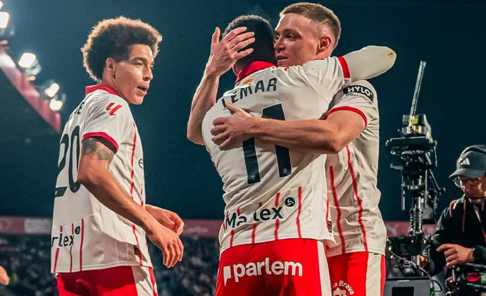 Jornada 24: Girona 2-1 Barcelona. Estadísticas y puntos fantasy