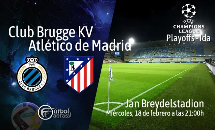 Posibles alineaciones y previa fantasy del Brujas - Atlético