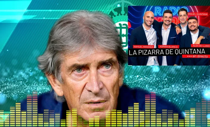 Pellegrini habla en La Pizarra de Quintana: Fornals, Isco, Lo Celso, Antony y el momento del Betis