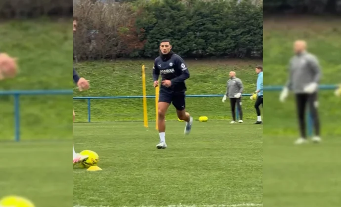 Carlos Benavídez se incorporó parcialmente al grupo este miércoles