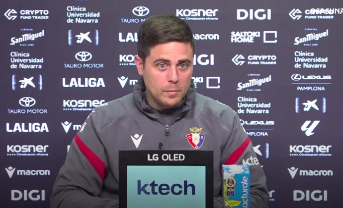 Lisci, sobre Boyomo, Víctor Muñoz, Rubén García, Moncayola, Vinicius, Herrera y el Real Madrid