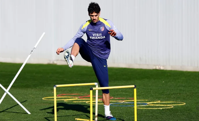 Barrios y Nico González no entrenan y serán bajas mañana