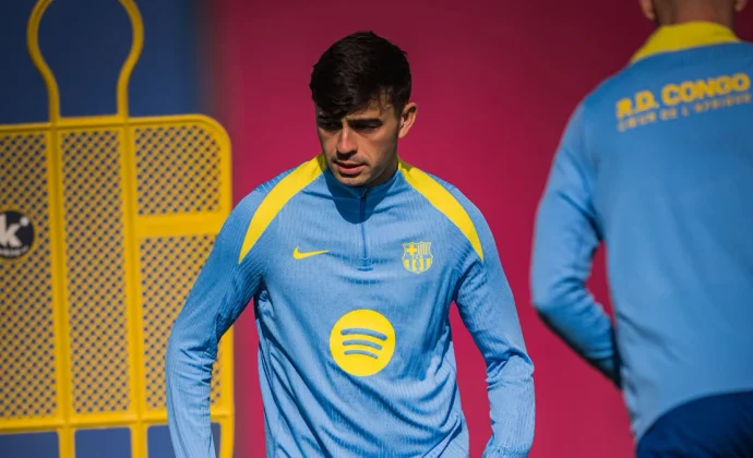 Gavi sigue su incorporación progresiva y Pedri recibe el alta