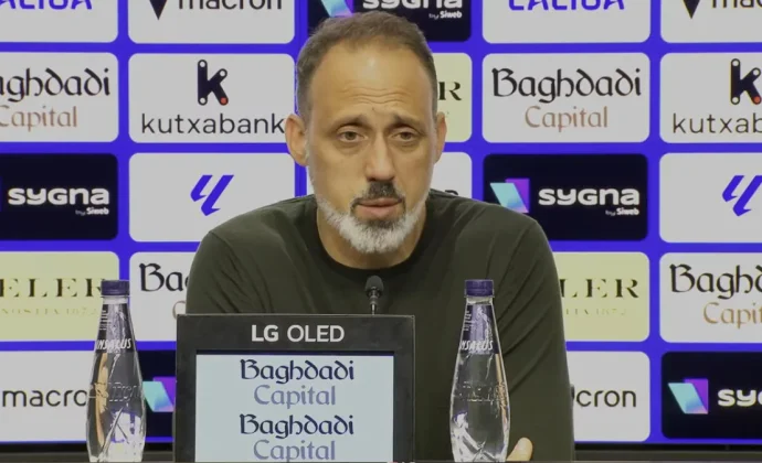 Matarazzo valora el empate y habla de Oskarsson, Zakharyan, Odriozola, Aritz y el arbitraje