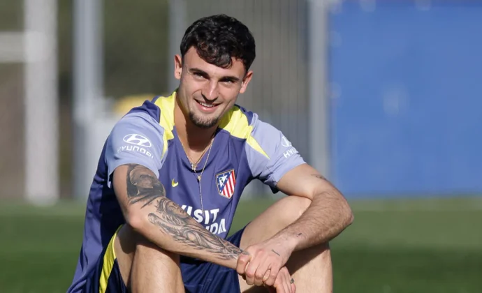 Pablo Barrios y Nico González, bajas en la vuelta al trabajo del Atlético