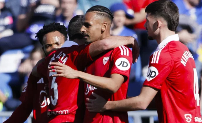 Jornada 25: Getafe 0-1 Sevilla. Estadísticas y puntos fantasy