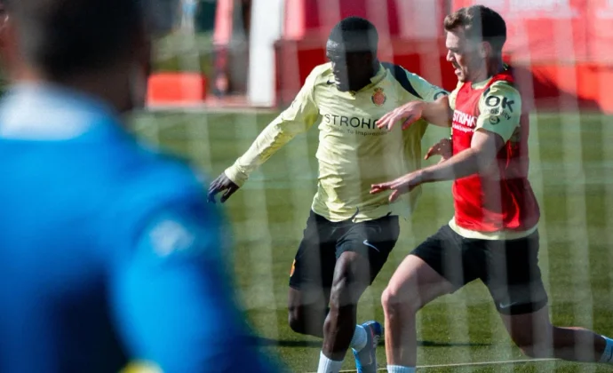 Sesión de recuperación en Son Bibiloni sin los tres lesionados