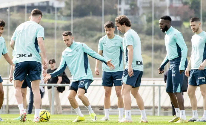 Jauregizar y Berenguer completan la primera parte de la sesión con el grupo