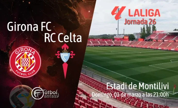 Posibles alineaciones y previa fantasy del Girona - Celta