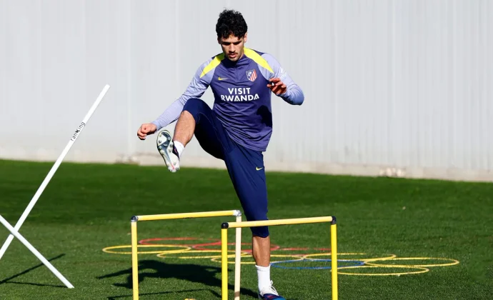 El Atlético retoma el trabajo sin Barrios ni Nico González