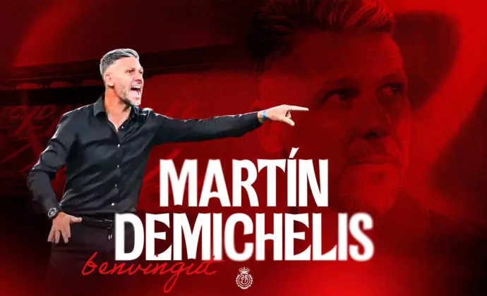 Martín Demichelis es oficialmente nuevo entrenador del Mallorca
