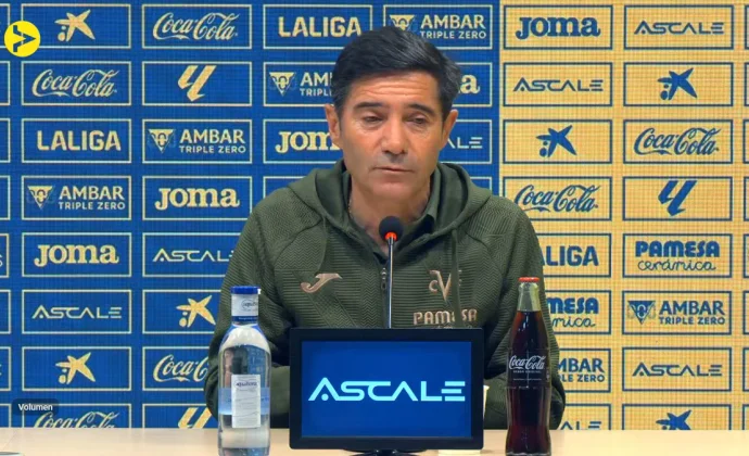 Marcelino, sobre Gerard Moreno, Kambwala, Logan Costa y el partido contra el Barcelona