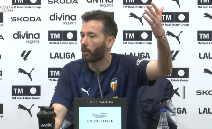 Corberán, sobre Javi Guerra, Raba, Thierry, Núñez, Saravia, Beltrán, las lesiones, Osasuna y Budimir