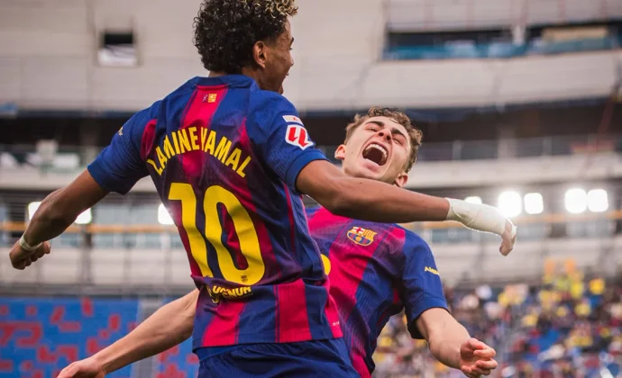 Jornada 26: Barcelona 4-1 Villarreal. Estadísticas y puntos fantasy