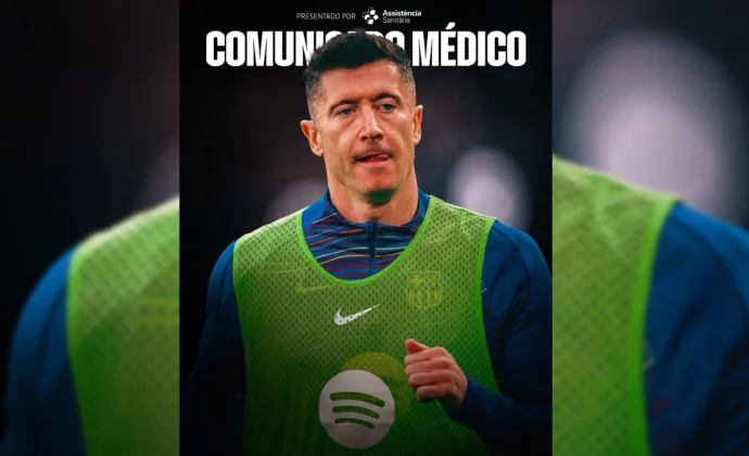 Parte médico oficial de Robert Lewandowski