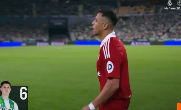 Alexis y Azpilicueta pidieron el cambio por fatiga muscular