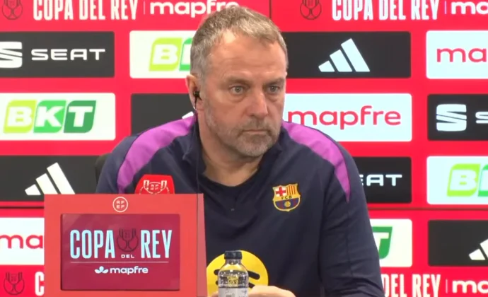 Flick, sobre Pedri, Lewandowski, Araujo, Yamal y la eliminatoria contra el Atlético