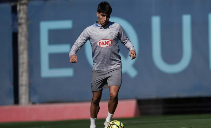 Sesión de recuperación sin Javi Puado ni Antoniu Roca