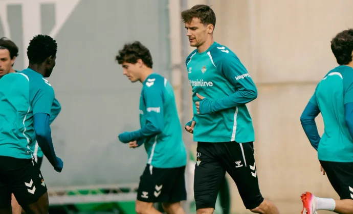 Antony y Marc Roca, bajas en la vuelta al trabajo del Betis