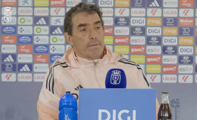 Almada habla del partido aplazado, el estado de Reina y el once titular