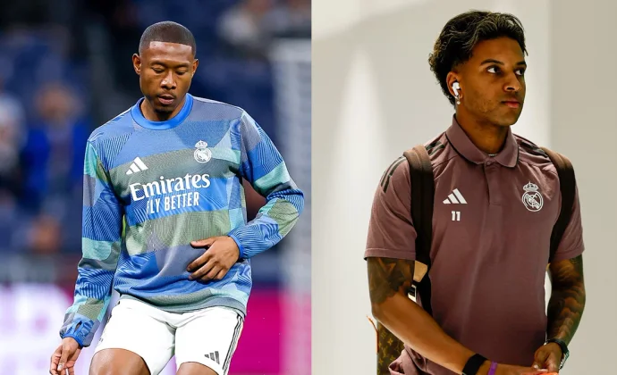 Alaba y Rodrygo se someten a pruebas por molestias en el gemelo y rodilla