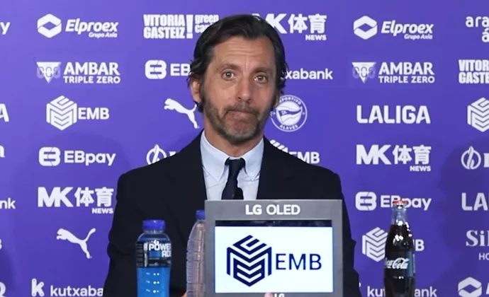 Quique se presenta como técnico y habla de Mariano, el modelo de juego y el momento del Alavés